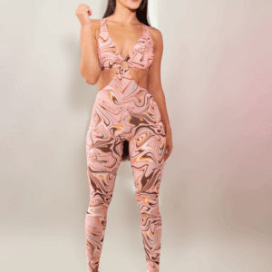 Mono Marble Flow Cut-Out