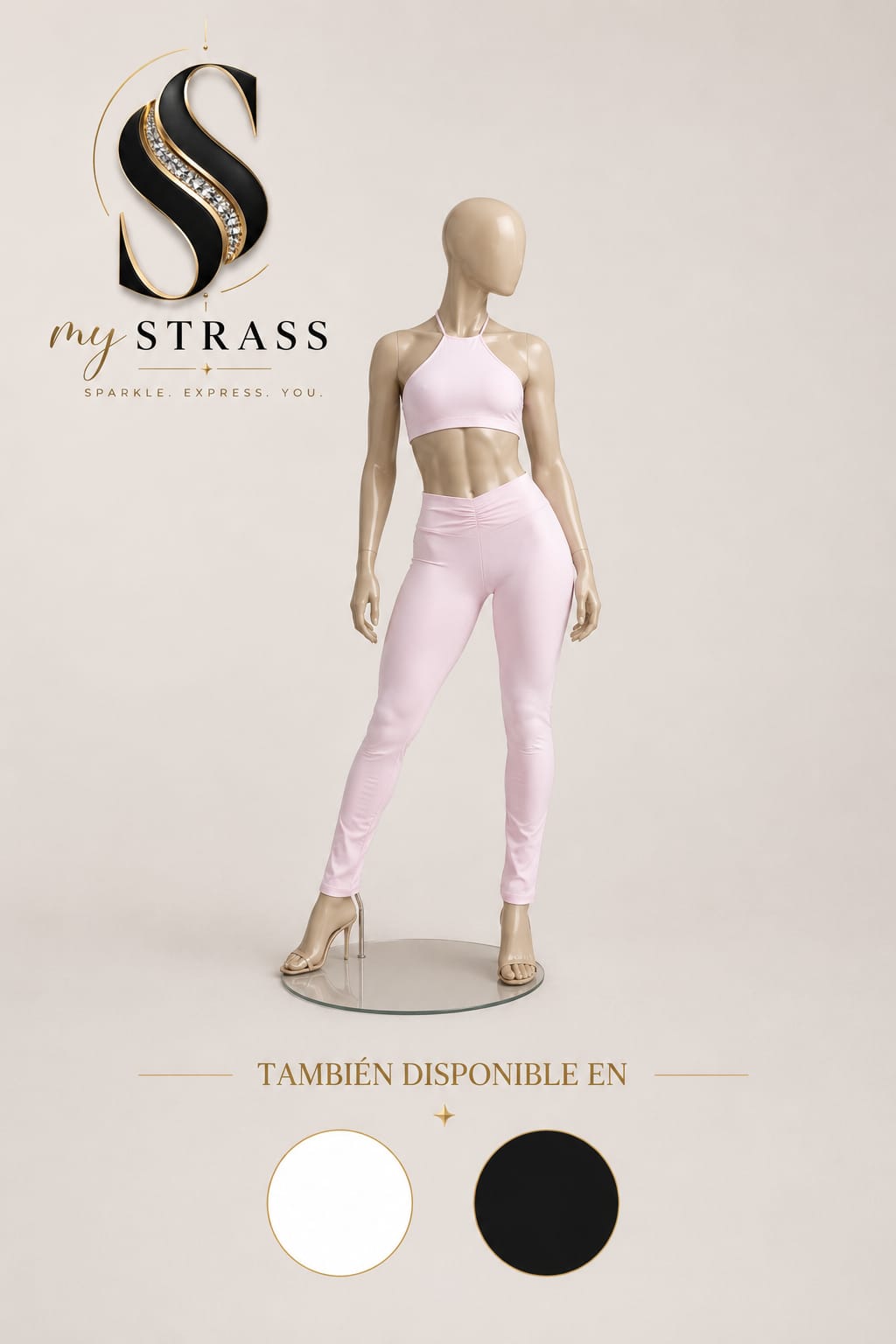 Conjunto Soft Motion Rosa