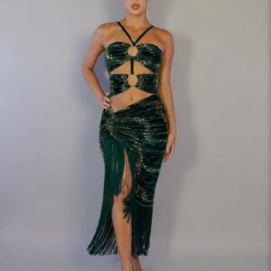 Vestido Emerald Envy